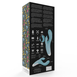 Mia - Dresde Vibrator Bleu Turquoise